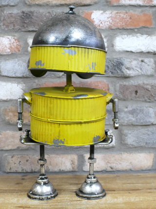 Sonny the Yellow Metal Robot