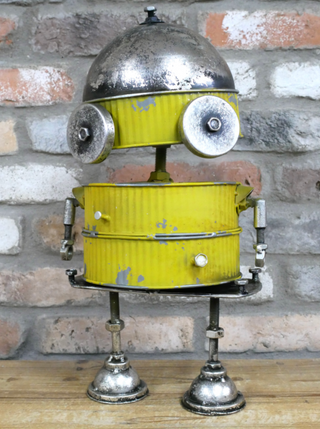 Sonny the Yellow Metal Robot