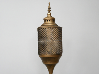 Gold Moroccan Floor Lantern