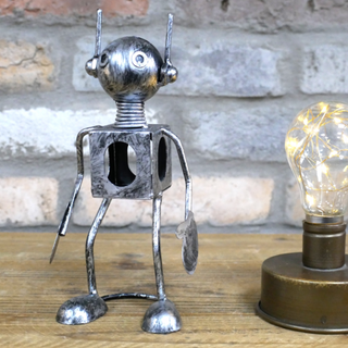 Rusty the Retro Silver Robot