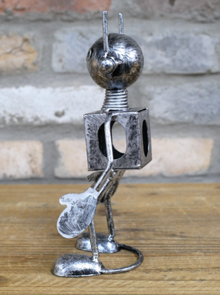 Rusty the Retro Silver Robot