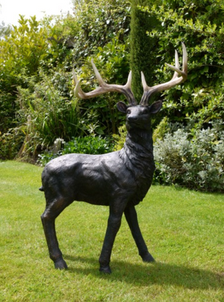 Large Resin Stag Garden Ornament