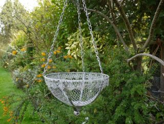 Shabby Chic Rustic Hanging Basket
