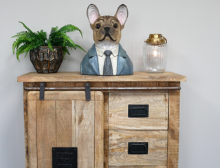 Large French Bulldog Bust Ornament