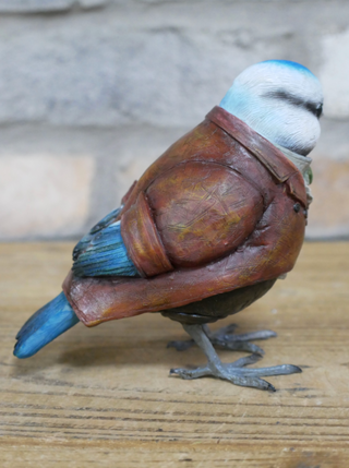Blue Tit Bird Garden Ornament