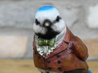 Blue Tit Bird Garden Ornament