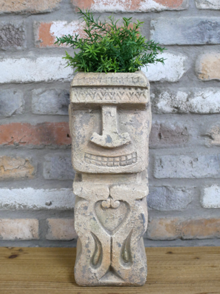 Aztec Tribal African Mayan Design Garden Planter