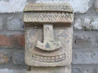 Aztec Tribal African Mayan Design Garden Planter