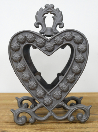 Rustic Heart Shaped Candle Holder