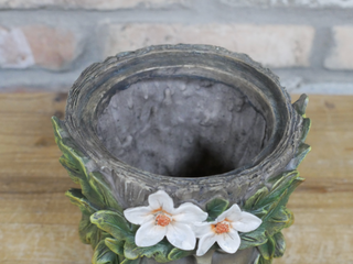 Rustic Tree Stump Planter
