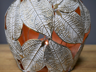 Rustic Apple Candle Holder