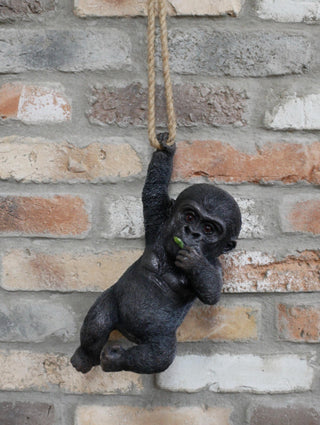 Resin Hanging Gorilla Monkey Garden Ornament