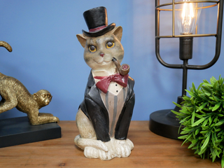 Gentleman Cat Ornament