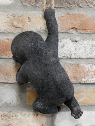 Resin Hanging Gorilla Monkey Garden Ornament