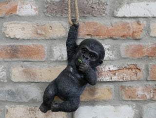 Resin Hanging Gorilla Monkey Garden Ornament
