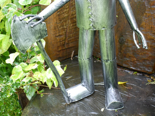 Wizard of Oz Tin Man Garden Ornament