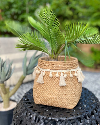 Boho Luxe Scandi Style Stoneware Ceramic Planter