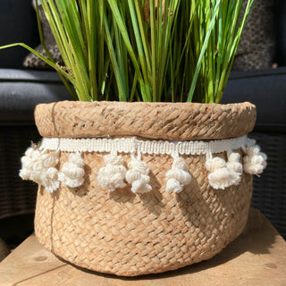 Boho Luxe Scandi Style Stoneware Ceramic Planter
