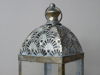 Antique Silver Lantern