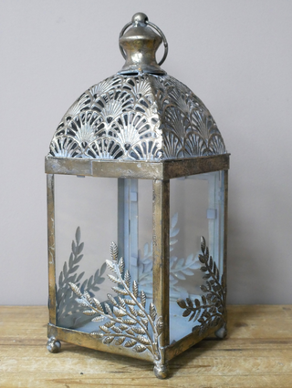 Antique Silver Lantern