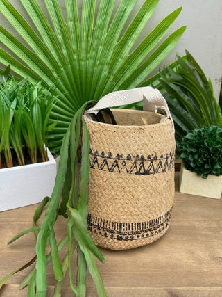 Boho Scandi Style Stoneware Ceramic Plant Pot