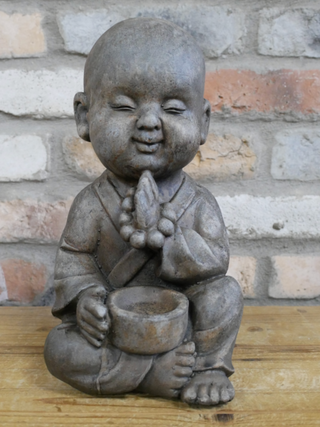 Zen Buddha Stone Garden Ornament