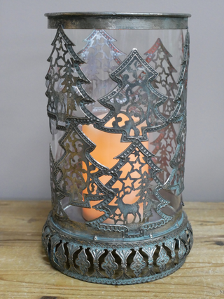 Rustic Tree Lantern