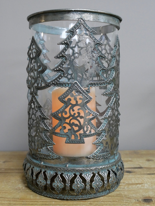 Rustic Tree Lantern
