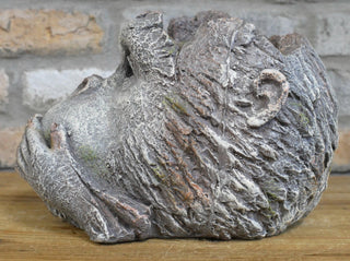 Rustic Monkey Head Planter