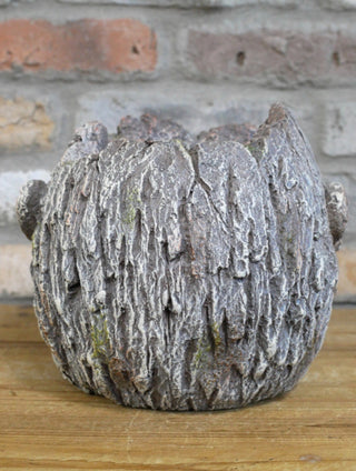 Rustic Monkey Head Planter