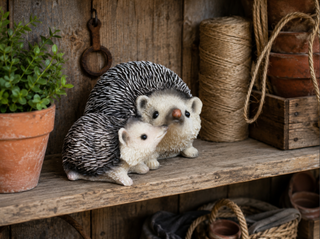Hazel & Bramble the Hedgehogs