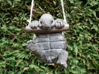 Hanging Resin Tortoise Garden Ornament