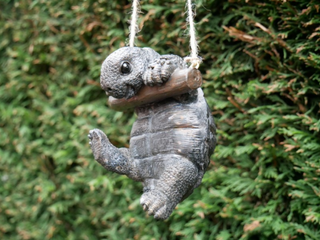 Hanging Resin Tortoise Garden Ornament