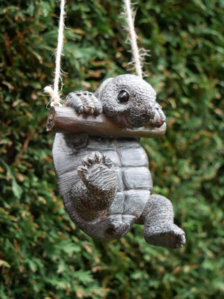 Hanging Resin Tortoise Garden Ornament