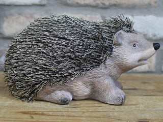 Resin Spiky Hedgehog Garden Ornament