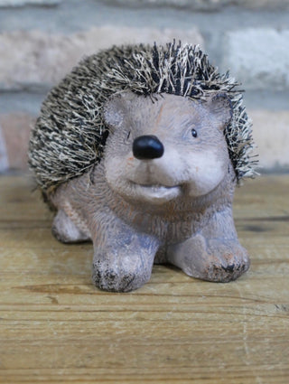 Resin Spiky Hedgehog Garden Ornament