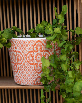 Antique Style Terracotta Ceramic Herb Plant Pots