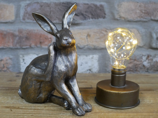Silver Rabbit Ornament