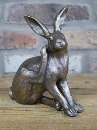 Silver Rabbit Ornament