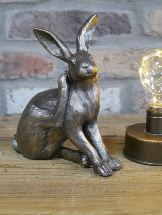 Silver Rabbit Ornament