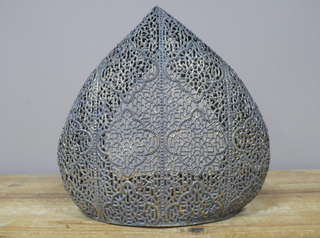 Antique Rustic Moroccan Candle Holder