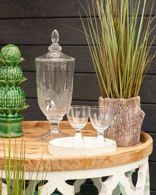 Gold Rimmed Serving Tray