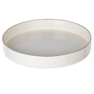 Gold Rimmed Serving Tray