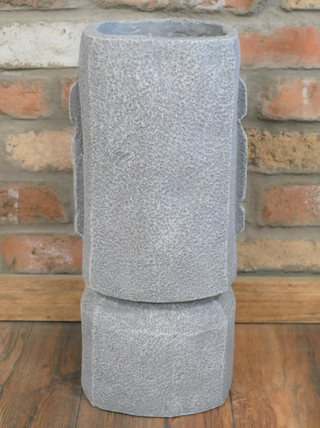 Easter Island Head Planter Stone Moai Bust