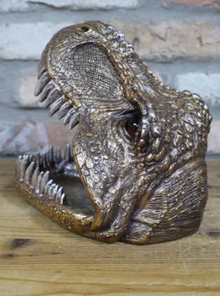 Golden Resin T Rex Head