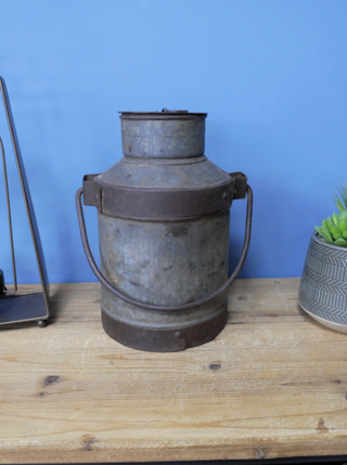 Rustic Metal Garden Planter