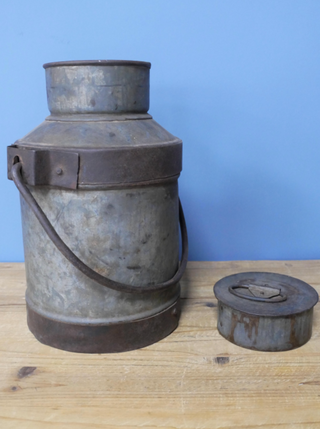 Rustic Metal Garden Planter