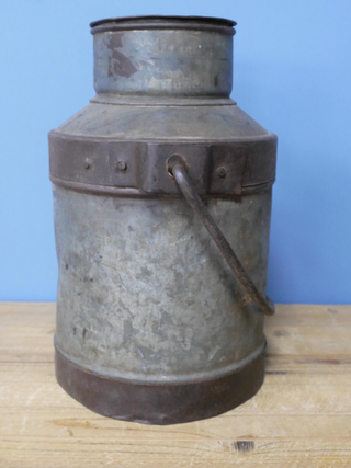 Rustic Metal Garden Planter