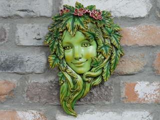 Rustic Lady Bust Wall Art Plaque