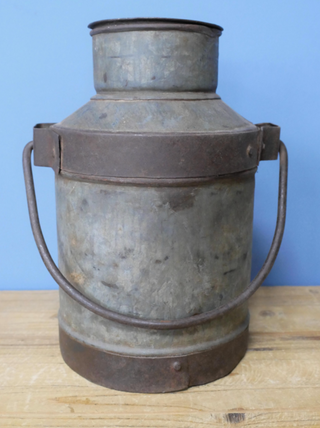 Rustic Metal Garden Planter